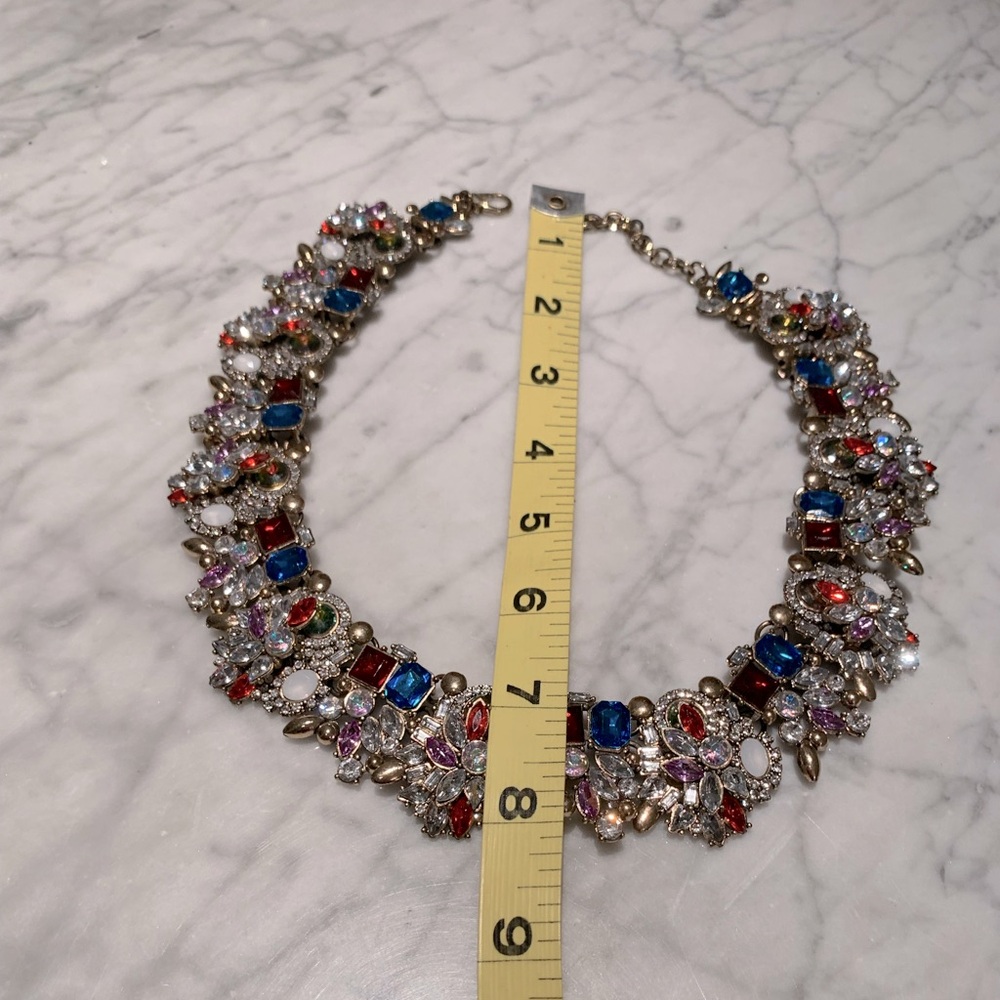 🩷COLORFUL GLASS CRYSTAL NECKLACE🩷 - Picture 4 of 4